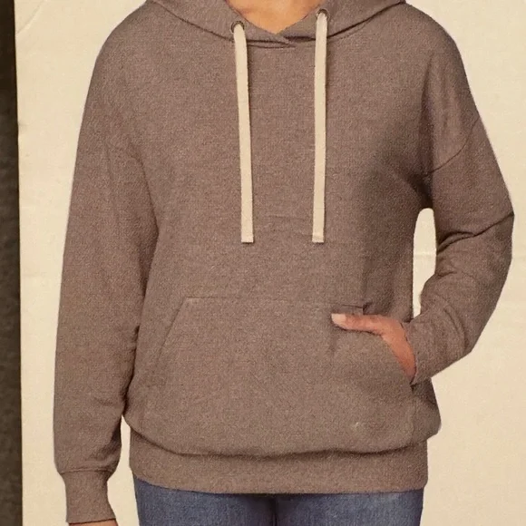 XL Buffalo David Bitton Purple / Gray Hoodie Sweatshirt - Picture 5 of 13